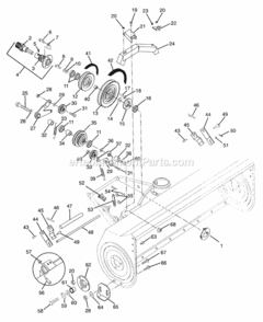 Page Aƒ Diagram and Parts List for 931025 000101 Ariens Lawn Tractor