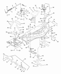 Page Z Diagram and Parts List for 931019 006501 Ariens Lawn Tractor