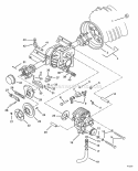 Neutralizer And Brake Linkage Diagram and Parts List for 931302 000101 Ariens Lawn Tractor