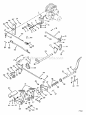Speed Selector Diagram and Parts List for 931302 000101 Ariens Lawn Tractor