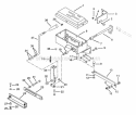 Steering Hydraulic Diagram and Parts List for 931302 000126 Ariens Lawn Tractor