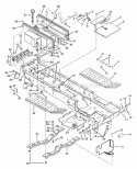 Hood & Rear Deck Diagram and Parts List for 931302 000126 Ariens Lawn Tractor