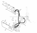Hydrostatic Transmission Diagram and Parts List for 931302 000126 Ariens Lawn Tractor