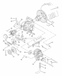 Neutralizer And Brake Linkage Diagram and Parts List for 931303 000101 Ariens Lawn Tractor