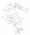 Rear Power Take Off (Pto) Diagram and Parts List for 931303 000101 Ariens Lawn Tractor