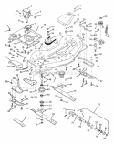 Page V Diagram and Parts List for 931303 000101 Ariens Lawn Tractor