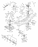 Page Z Diagram and Parts List for 931303 000101 Ariens Lawn Tractor