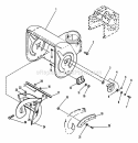 Auger/Impeller Housing Diagram and Parts List for 832002 058101 Ariens Snow Blower