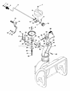 Part Location Diagram of 05927300 Ariens Screw-Socket Head .25-20 x .75