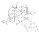 AugerImpeller Housing Diagram and Parts List for 932034 000101 Ariens Snow Blower