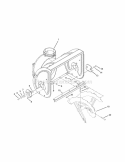 Auger/Impeller Housing Diagram and Parts List for 932307 000101 Ariens Snow Blower