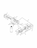 Gearcase And Impeller Diagram and Parts List for 932307 000101 Ariens Snow Blower
