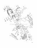 Page K Diagram and Parts List for 936019 000901 Ariens Lawn Tractor