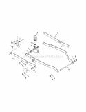 40" Hanger Arm Diagram and Parts List for 936019 000101-000900 Ariens Lawn Mower