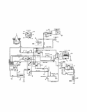 Electrical Diagram and Parts List for 936020 000101-000300 Ariens Lawn Mower