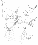 Page G Diagram and Parts List for 936038 000101 Ariens Lawn Tractor