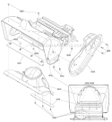 Frame Diagram and Parts List for 938022 000101 Ariens Snow Blower