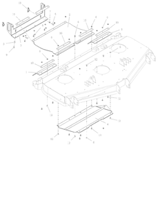 Discharge Chute - 60-Inch - Rd Diagram and Parts List for 997314 001500 - 001999 Ariens Lawn Tractor