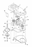 Page C Diagram and Parts List for 946501 050001 Ariens Trimmer
