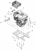 Part Location Diagram of 09293600 Ariens Spacer, Wheel