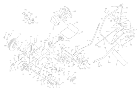 Tractor Parts For 6 Hp Tractors Diagram and Parts List for 10ML60 017001 Ariens Lawn Tractor Accessories