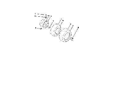 Wheels And Tires Diagram and Parts List for A25KH54 96046001800 Ariens Lawn Tractor