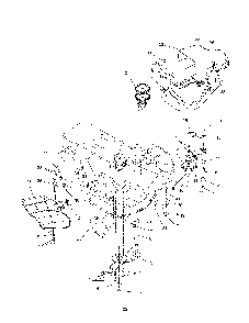 Deck Diagram and Parts List for 91141000  Ariens Lawn Mower