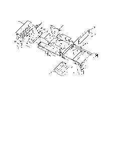 Part Location Diagram of 02989651 Ariens Zoom Head 52-60 Main Frame Weldment