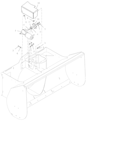 Motor Assembly Diagram and Parts List for 851301 000101 Ariens Lawn Tractor Accessories