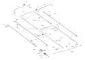 Handlebars And Controls Diagram and Parts List for 911055 000101 Ariens Lawn Mower