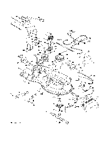 Mower Deck Diagram and Parts List for A20K46YT 96046000300 Ariens Lawn Tractor