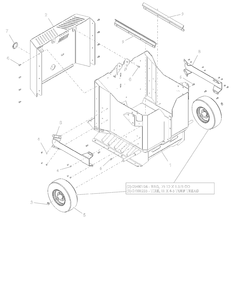 Frame Diagram and Parts List for 897003 001000 + Ariens Miscellaneous