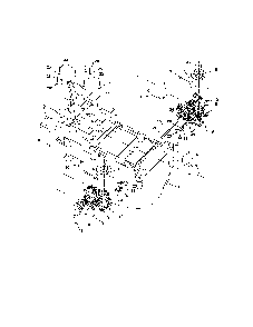 Transmission Diagram and Parts List for 99105600  Ariens Lawn Mower