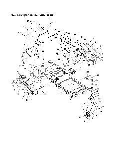 Part Location Diagram of 04102900 Ariens Plastic Tie Strap Large (151, 155)