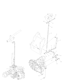 Drive Controls (Continued) Diagram and Parts List for 994302 000101 + Ariens Lawn Tractor Accessories