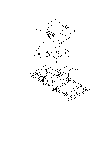 Seat & seat support Diagram and Parts List for 91514900  Ariens Lawn Mower