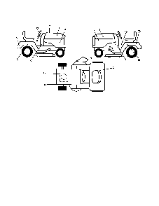 Decals Diagram and Parts List for A19BA42 96046001000 Ariens Lawn Tractor