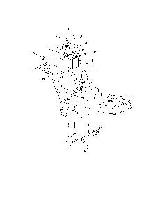Electrical Diagram and Parts List for 91140300 101-1999 Ariens Lawn Mower