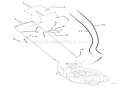 Handlebar And Controls Diagram and Parts List for 911156 000101 Ariens Lawn Mower