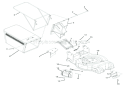 Mower Deck And Bagger Diagram and Parts List for 911156 000101 Ariens Lawn Mower
