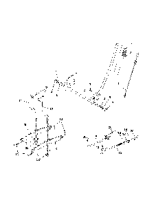 Mower Lift Diagram and Parts List for A175BG42 96016002102 Ariens Lawn Tractor