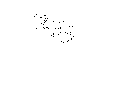 Wheels And Tires Diagram and Parts List for A19K42 96046000200 Ariens Lawn Tractor