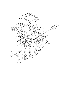 Part Location Diagram of 02969200 Ariens Weldment, Deck Pivot