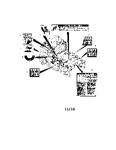 Part Location Diagram of 05359900 Ariens Decal, CE Caution