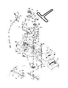 Part Location Diagram of 422719 Ariens Lawn tractor 42-in deck 3-in-1 blade