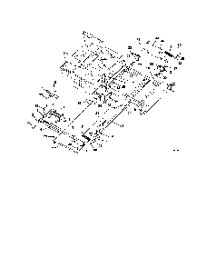 Mechanical lift Diagram and Parts List for 99107300  Ariens Lawn Mower