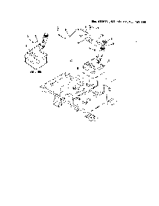 Fuel tank Diagram and Parts List for 91514100  Ariens Lawn Mower