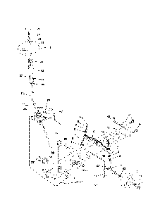Steering Diagram and Parts List for A175BG42 96016002101 Ariens Lawn Tractor