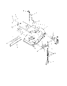 Frame/front caster Diagram and Parts List for 91141000  Ariens Lawn Mower