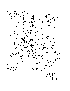 Mower Deck Diagram and Parts List for A2042YT 96046001600 Ariens Lawn Tractor